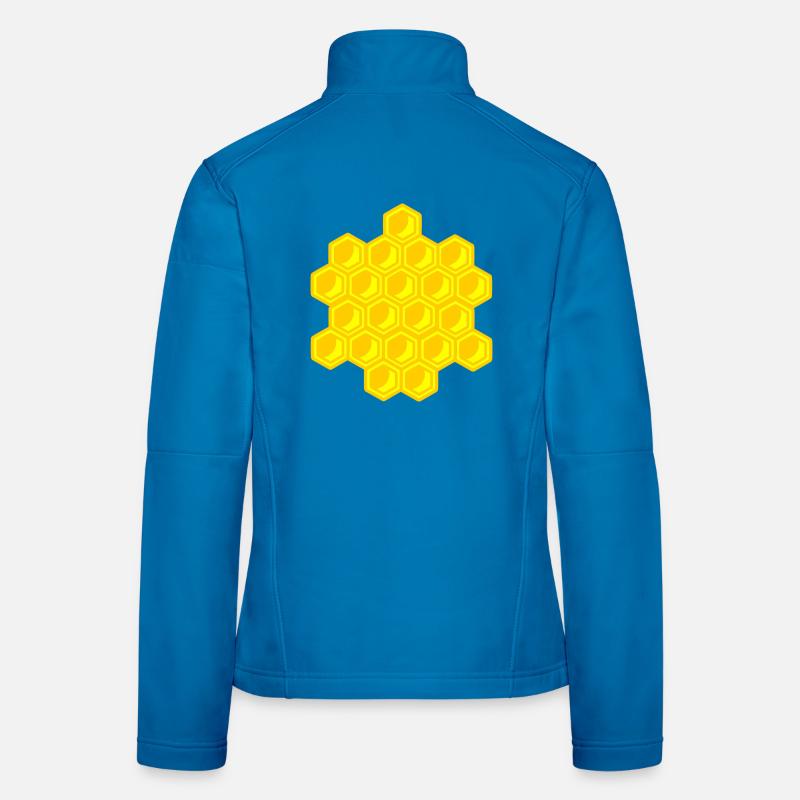 Rayon de miel Veste en tissu softshell Femme