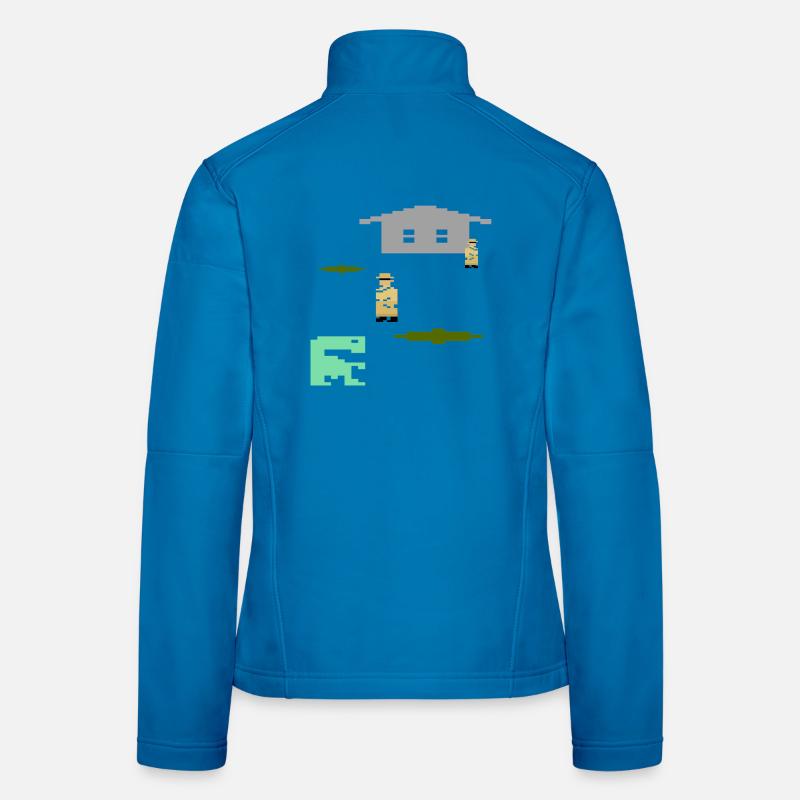 Pixel ExtraTerrestre Veste en tissu softshell Femme