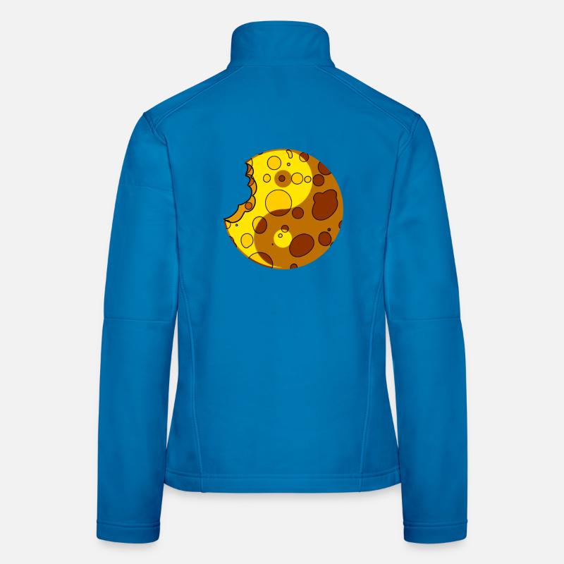 Fromage Yin Yang Veste en tissu softshell Femme