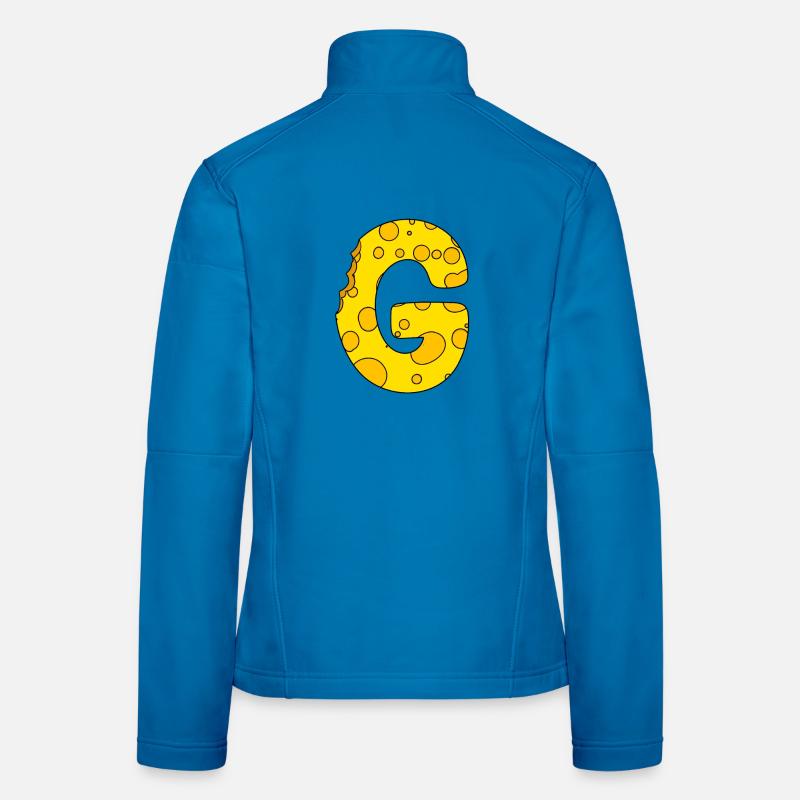 Buchstabe G Frauen Softshelljacke