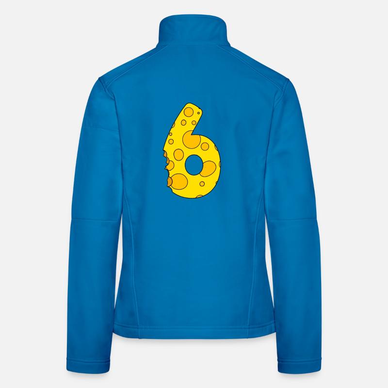 Fromage numéro 6 Veste en tissu softshell Femme