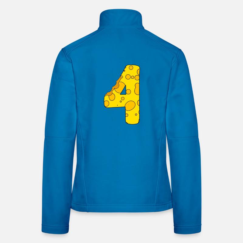 Fromage numéro 4 Veste en tissu softshell Femme