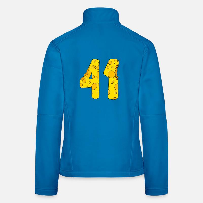 41 ans - Cadeau de 41e anniversaire - 1941 Veste en tissu softshell Femme