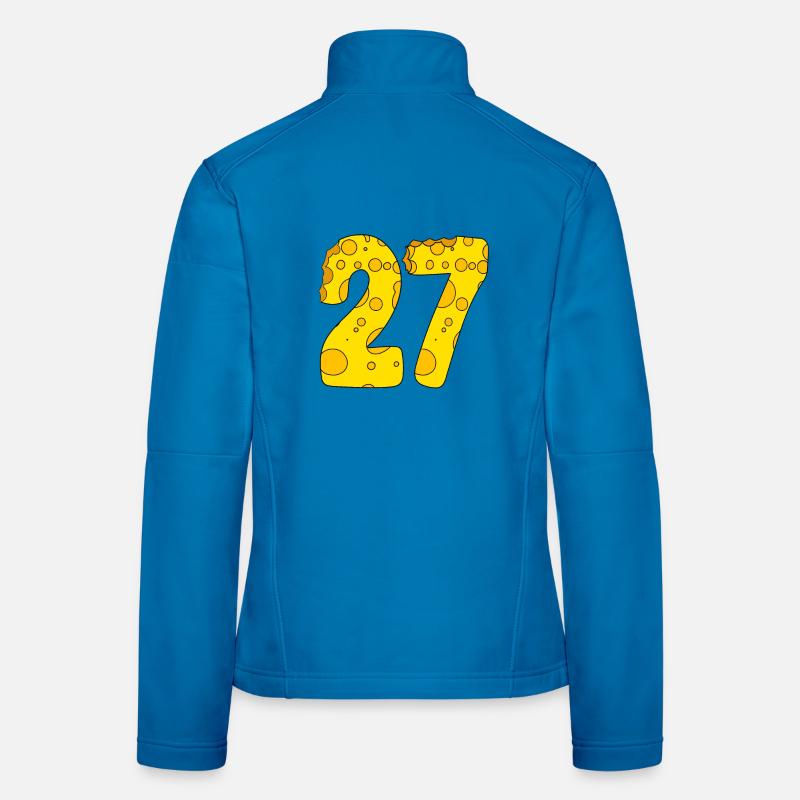 27 years old - 27th birthday gift - 1927 - Women's Softshell Jacket - light blue