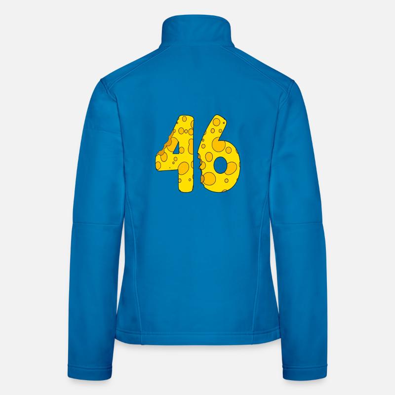 46 Jahre alt - 46. Geburtstag Geschenk - 1946 Frauen Softshelljacke