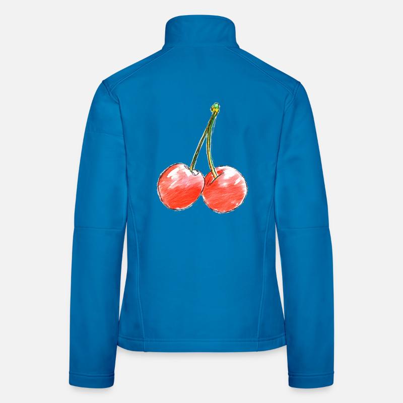 Sketch des Deux Cerises Sucrées Veste en tissu softshell Femme