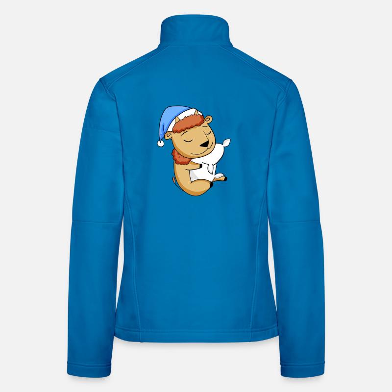 Bison Veste en tissu softshell Femme