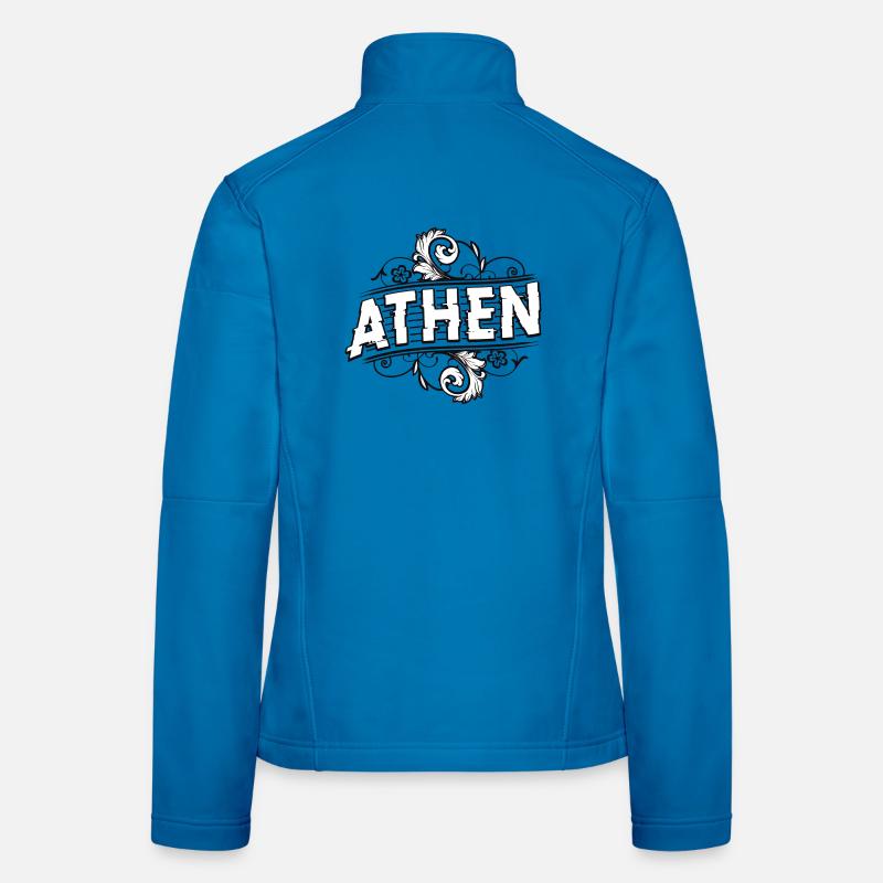 Athènes - Grèce Veste en tissu softshell Femme