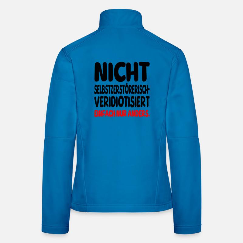 einfach nur anders Frauen Softshelljacke