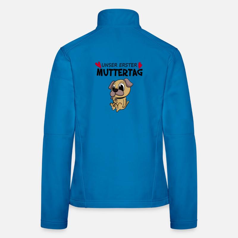 Muttertag - erster Muttertag Geschenk Frauen Softshelljacke