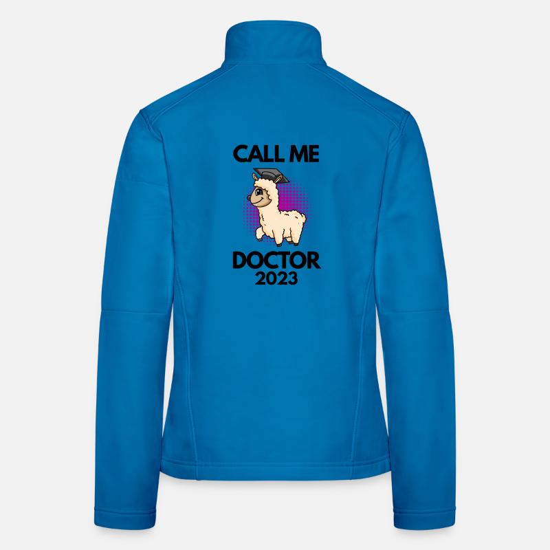 Doktorarbeit Promotion Doktortitel 2023 Doktor Frauen Softshelljacke