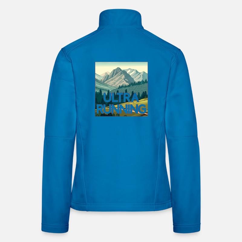 Ultra en cours d’exécution Veste en tissu softshell Femme