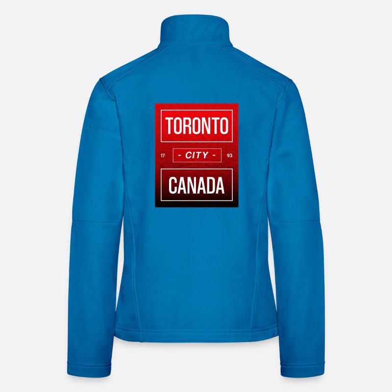 Toronto, Canada Women's Softshell Jacket
