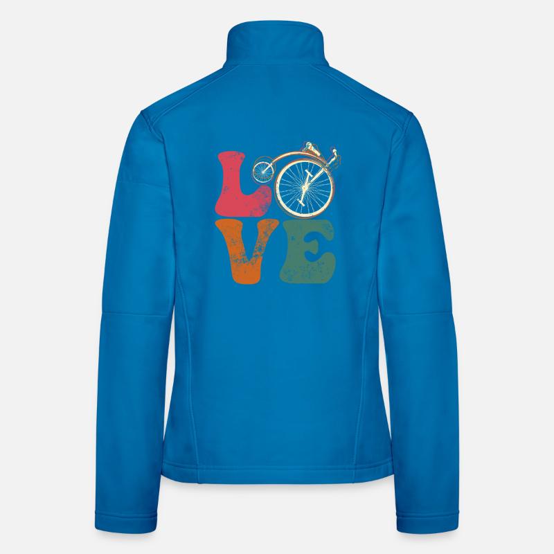 L’amour sur roues Veste en tissu softshell Femme