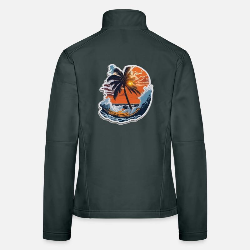 Sunset Frauen Softshelljacke