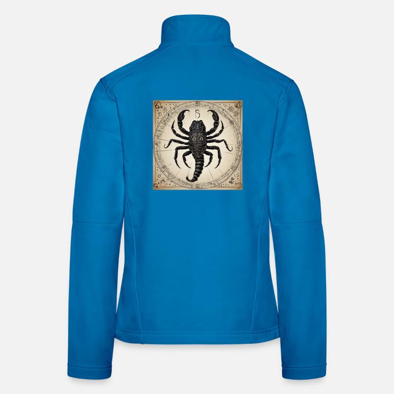 Zodiac Scorpion - Women's Softshell Jacket - light blue