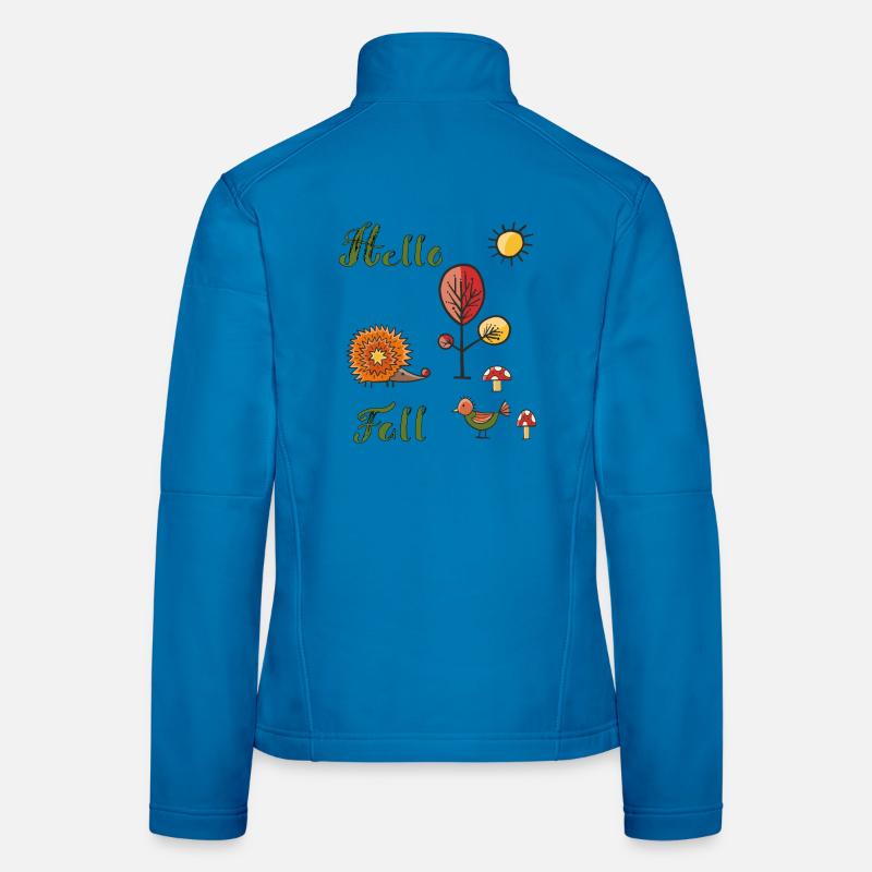 Bonjour Fall Veste en tissu softshell Femme