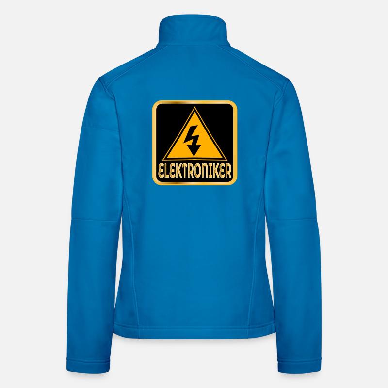 BERUFE ELEKTRONIKER ELEKTROTECHNIK Frauen Softshelljacke