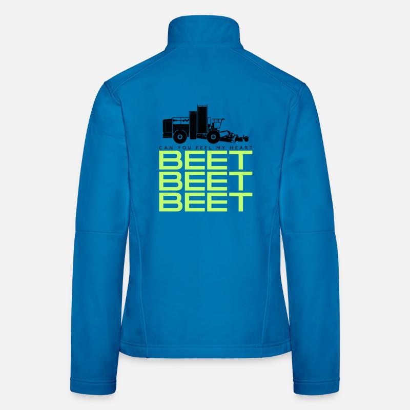 Récolteuse de betteraves Tshirt Veste en tissu softshell Femme