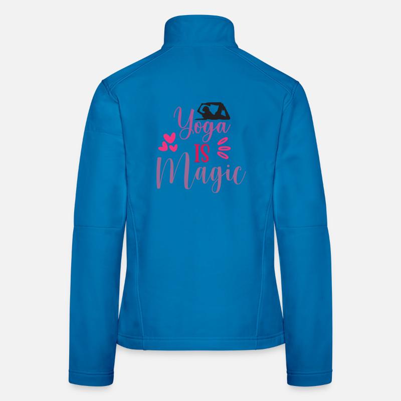 Yoga is Magic Women's Softshell Jacket