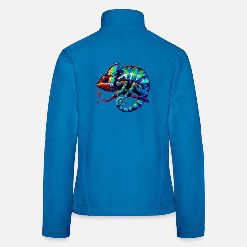 Chamäleon Frauen Softshelljacke