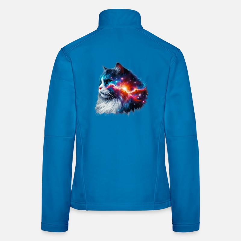 Chat Veste en tissu softshell Femme