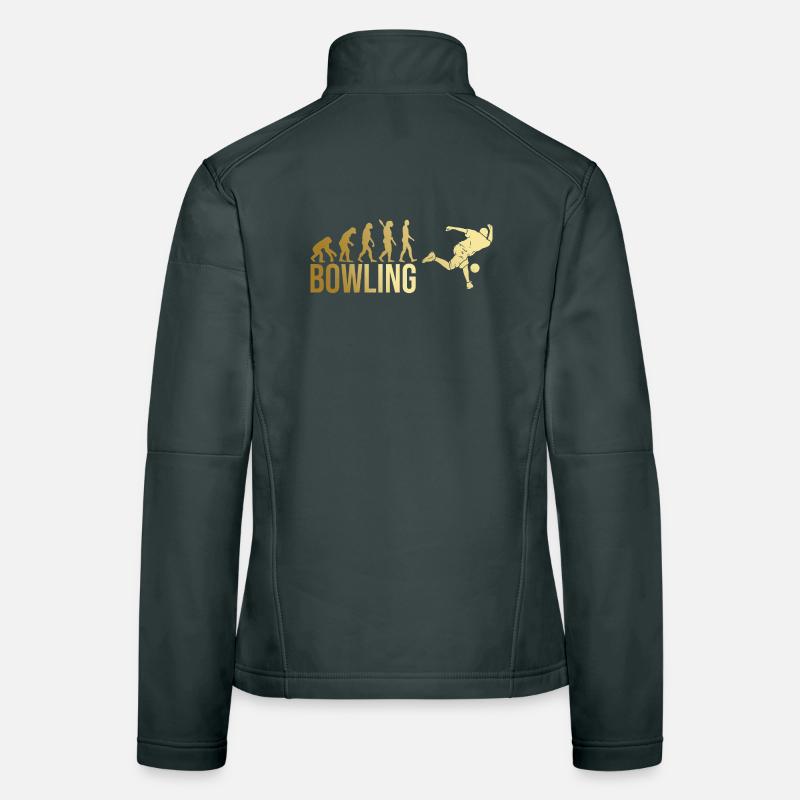 Evolution Bowling Frauen Softshelljacke