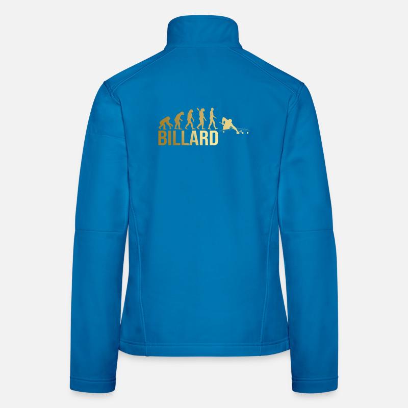 Evolution Billard Frauen Softshelljacke