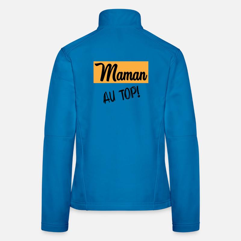 MAMA. MUTTERTAG. SCHÖNEN MUTTERTAG Frauen Softshelljacke