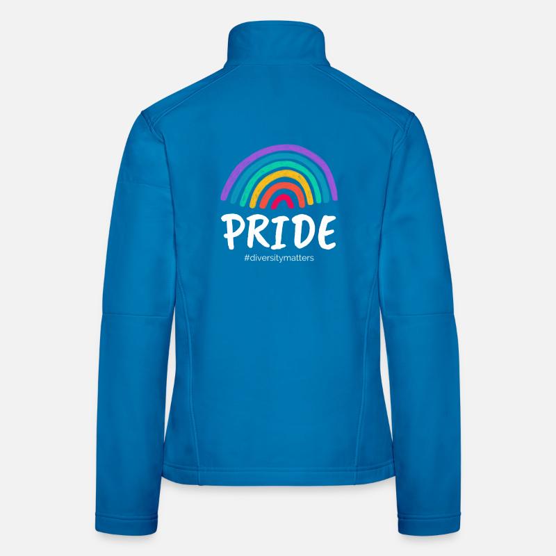 Pride #diversersitymatters Frauen Softshelljacke