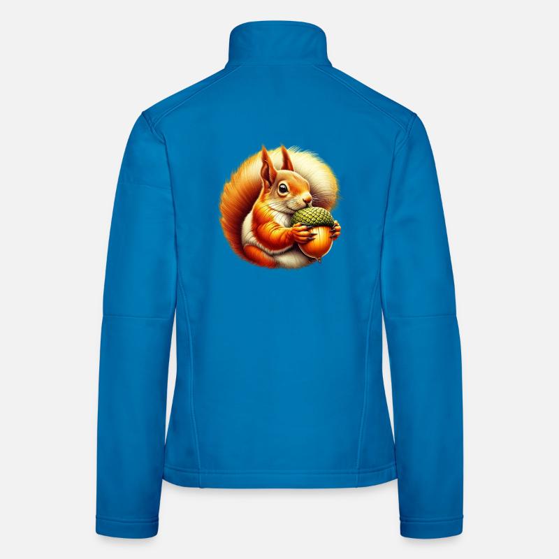 Eichhörnchen Frauen Softshelljacke