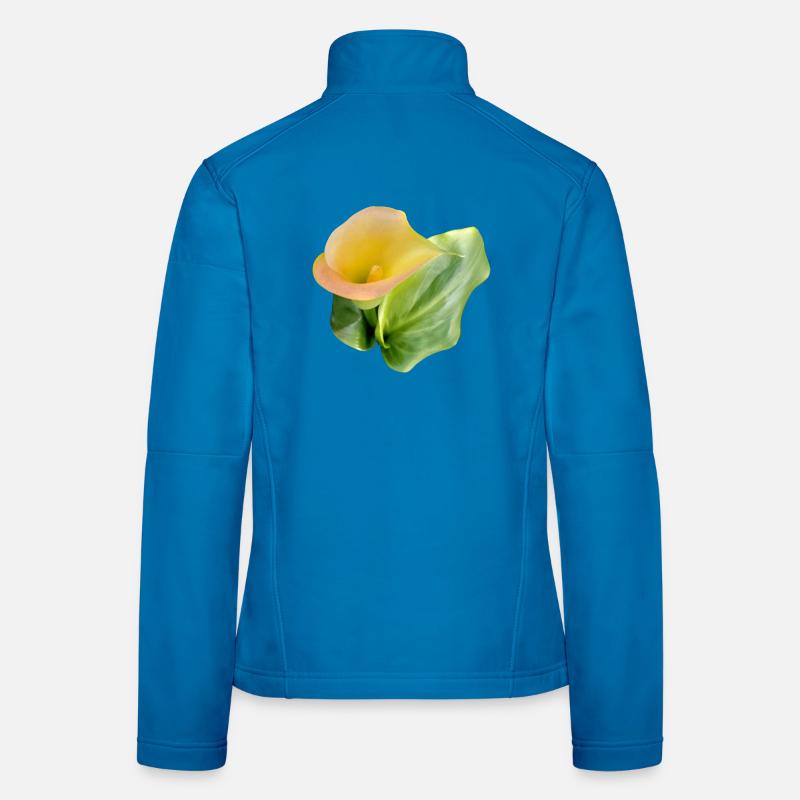 YELLOW CALLA LILY Women's Softshell Jacket