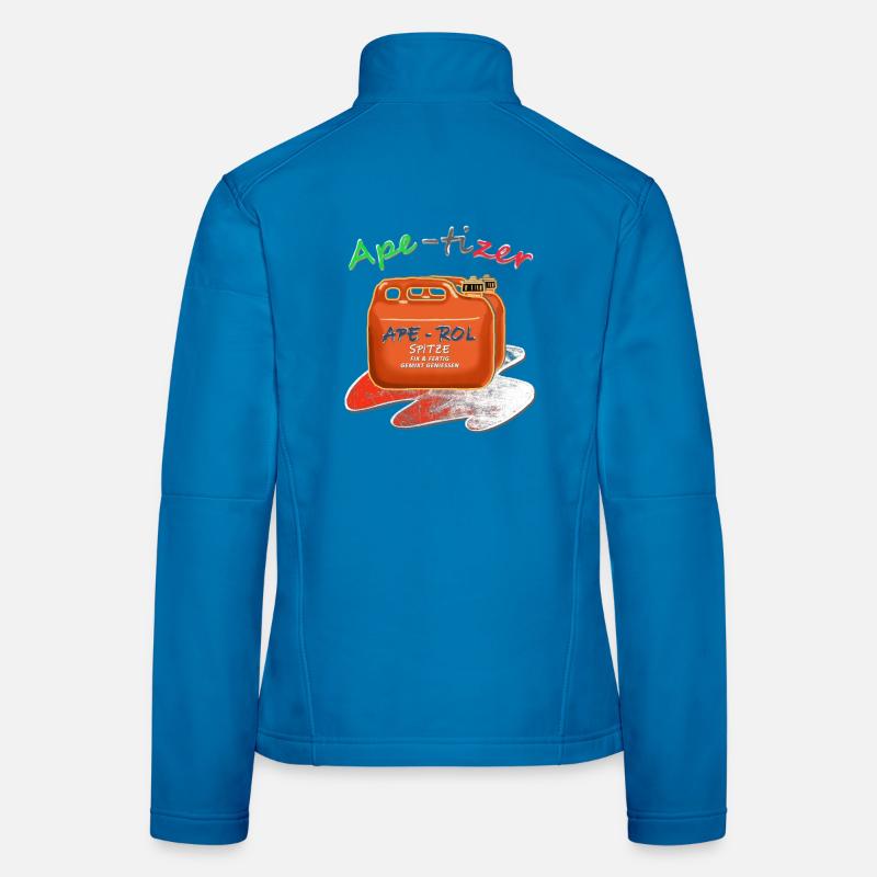 APE-rol tip APE-tizer - Women's Softshell Jacket - light blue