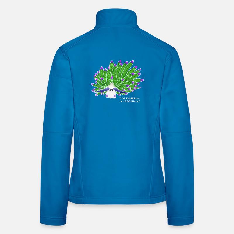 Blatt-Schaf-Schnecke, Zeichnung Frauen Softshelljacke