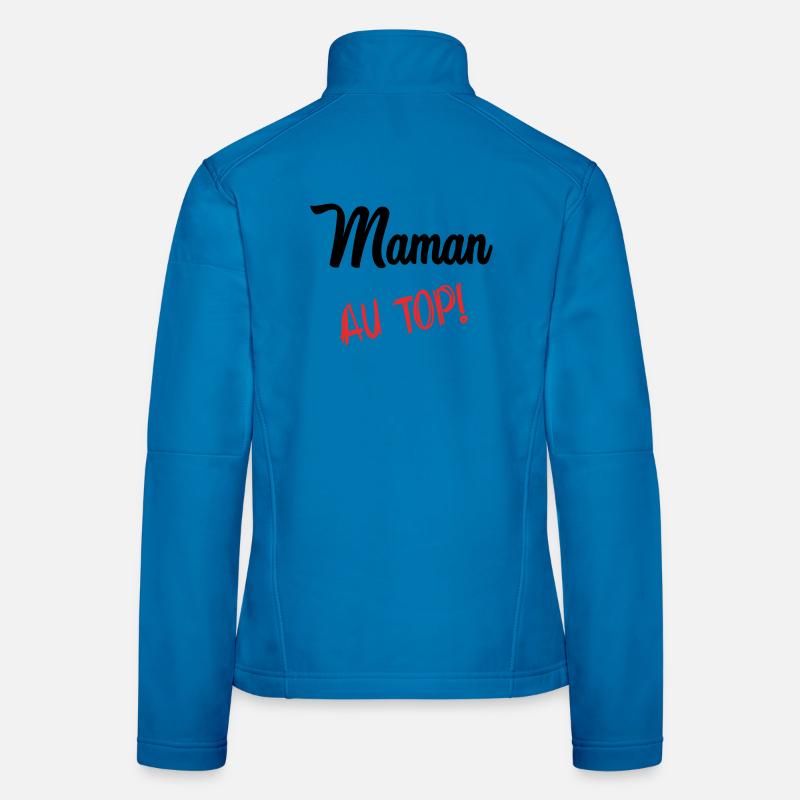 MAMA. MUTTERTAG. SCHÖNEN MUTTERTAG Frauen Softshelljacke
