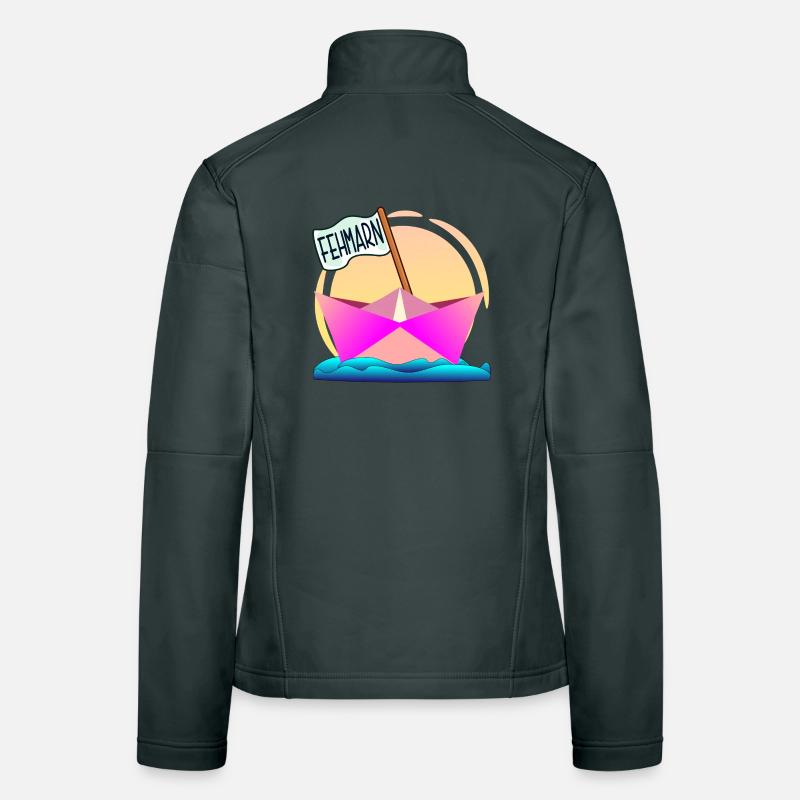 FEHMARN OSTSEEINSEL BOOTFAHREN Frauen Softshelljacke