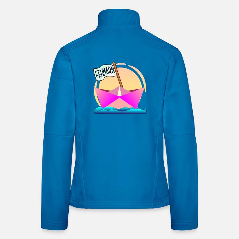 FEHMARN OSTSEEINSEL BOOTFAHREN Frauen Softshelljacke