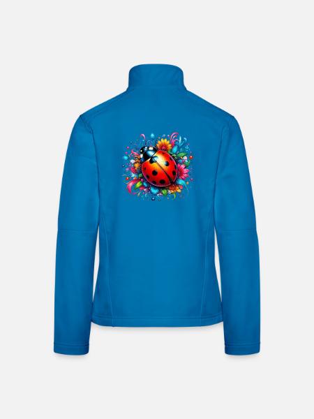 Ladybird - Women's Softshell Jacket - light blue - Back