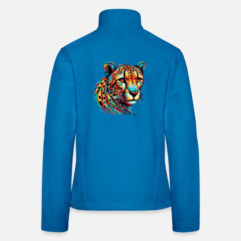 Gepard - Frauen Softshelljacke - Lichtblau