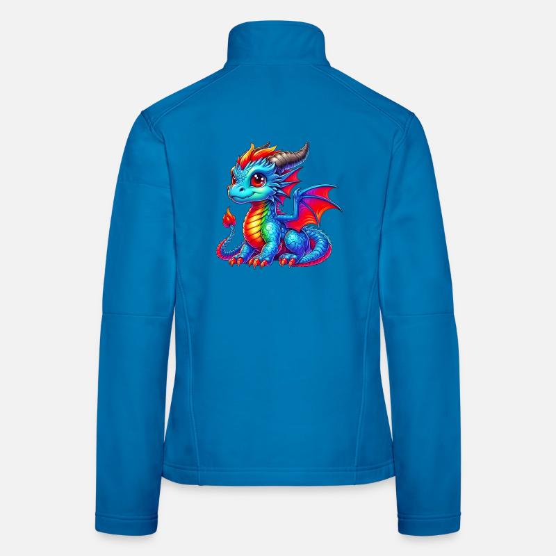 Drache Frauen Softshelljacke