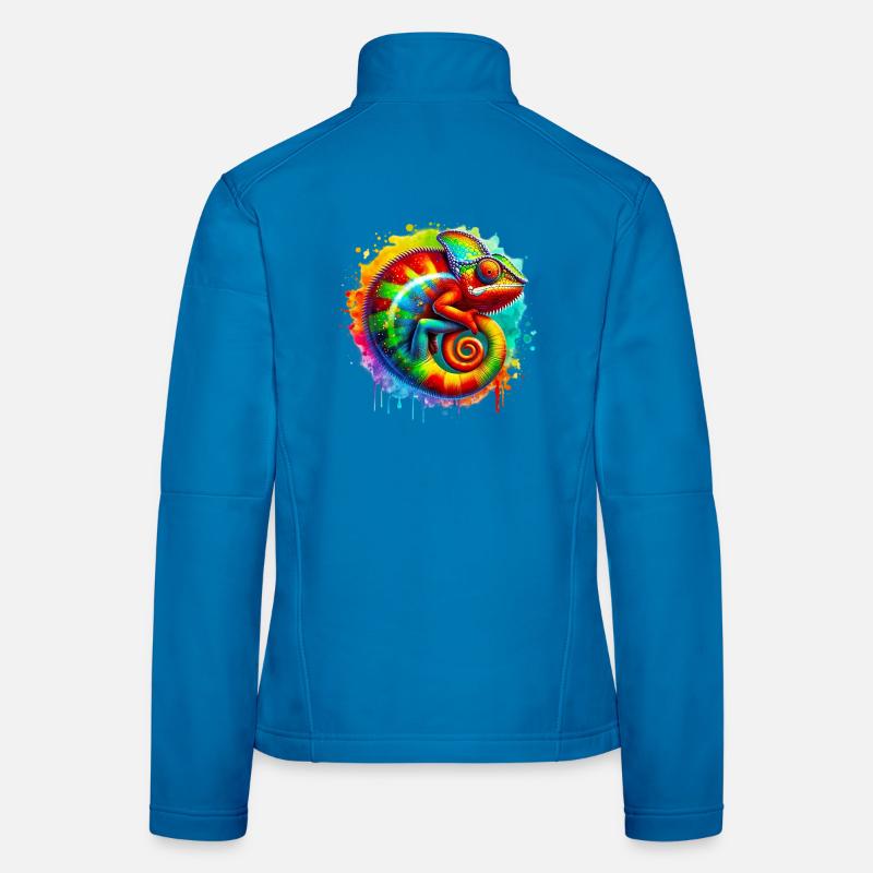 Chamäleon Frauen Softshelljacke