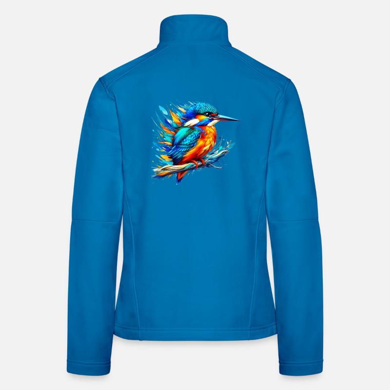 Martin-pêcheur Veste en tissu softshell Femme