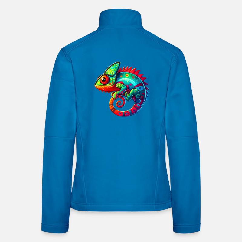Chamäleon Frauen Softshelljacke