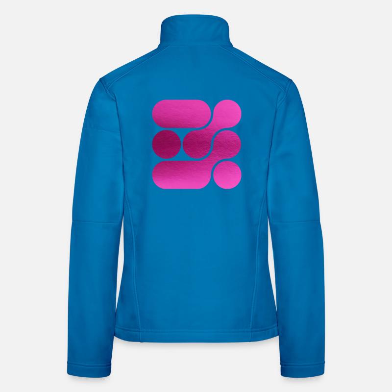 OCHOOO - ROSA - Frauen Softshelljacke - Lichtblau