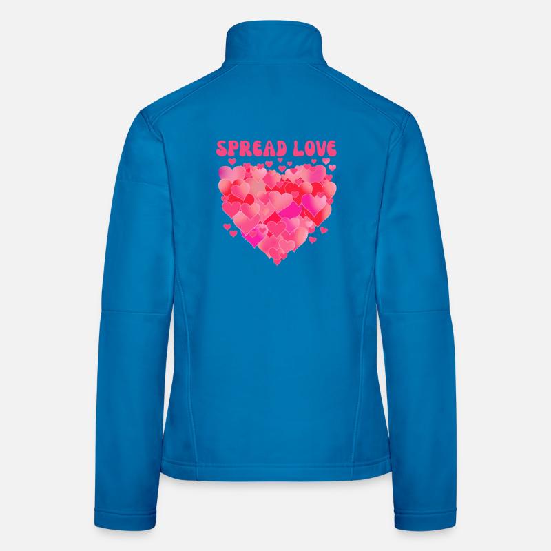 Spread love Women's Softshell Jacket