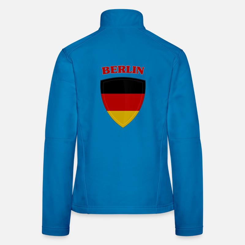 Berlin Veste en tissu softshell Femme