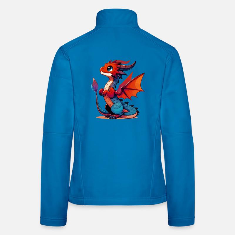 Drache Frauen Softshelljacke