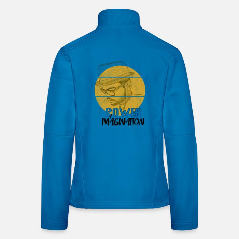 Power Imagination – Creative Statement Design Women's Softshell Jacket
