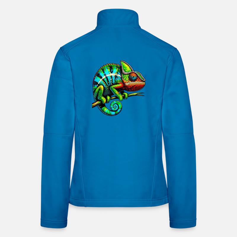 Caméléon Veste en tissu softshell Femme