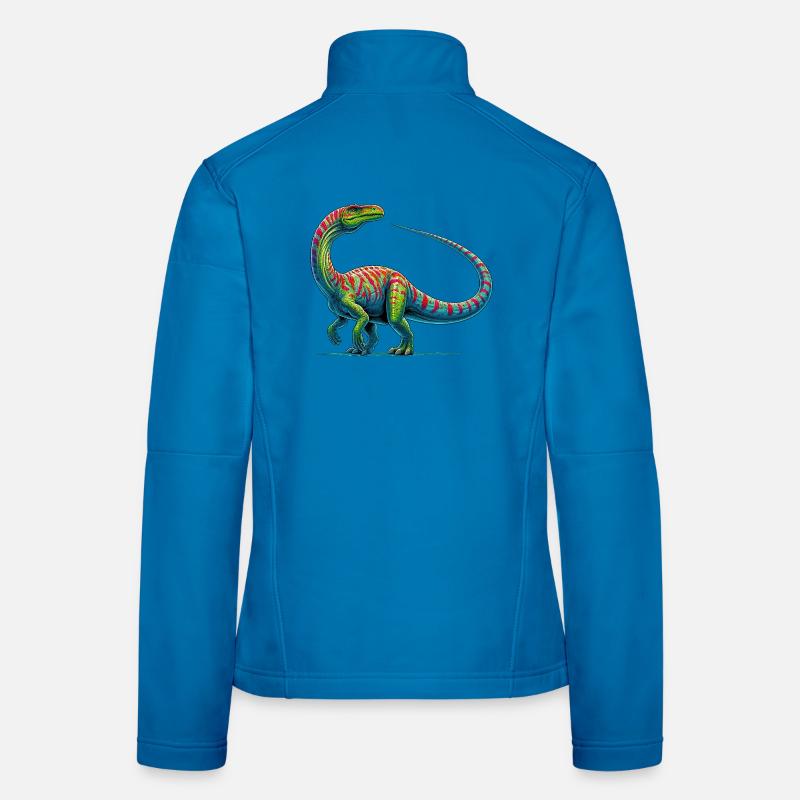 Dinosaurier Frauen Softshelljacke